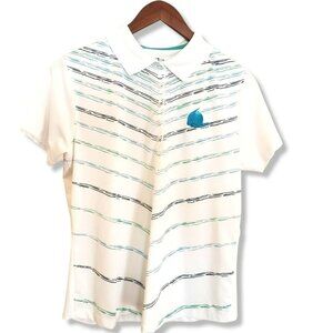 Page & Tuttle Golf Polo Shirt Cool Swing Collared Button Short Sleeve size Large